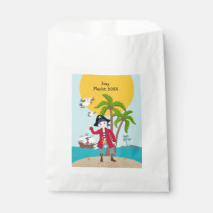 Sachets En Papier Pirate fête enfant faveur sac en papier