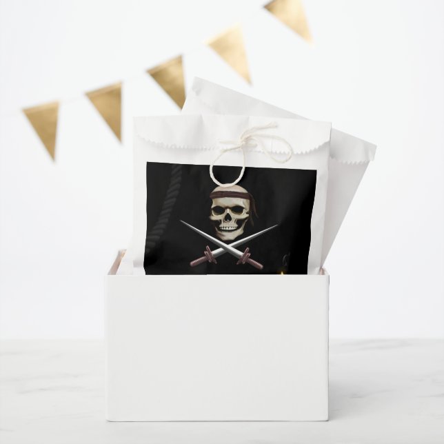 Sachets En Papier Pirate party - Pirate thème anniversaire / bachelo (Fête)
