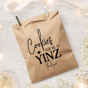 Sachets En Papier Pittsburgh Cookie Table Treat Bags