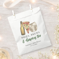 Pizza, Brebis et Diapers au Baby shower