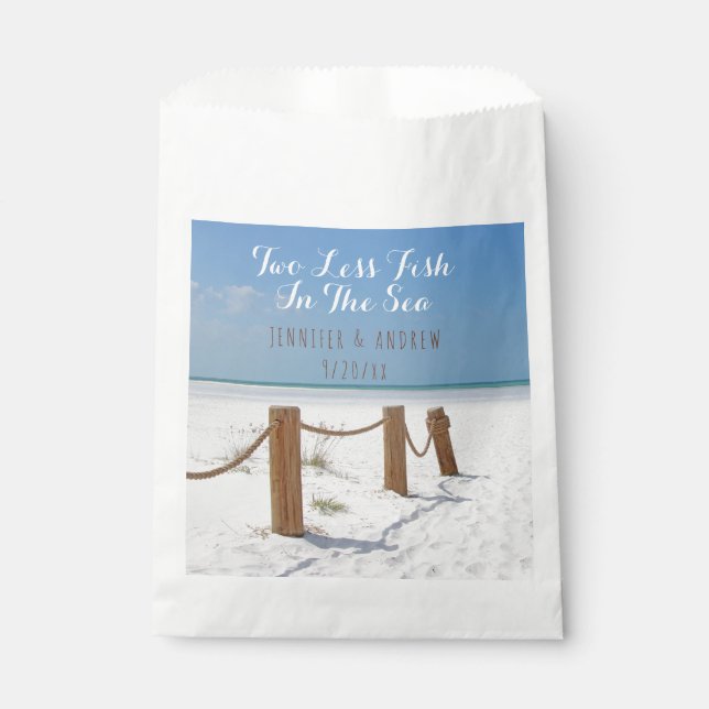 Sachets En Papier Plage (Devant)
