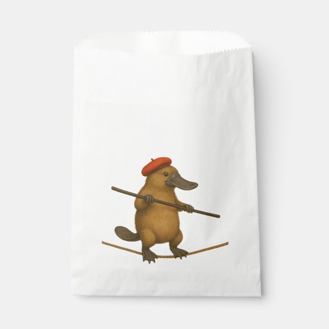 Sachets En Papier Plato platypus tightrope walker (Devant)