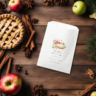 Sachets En Papier Pomme de notre Baby shower oeil Favoriser sac