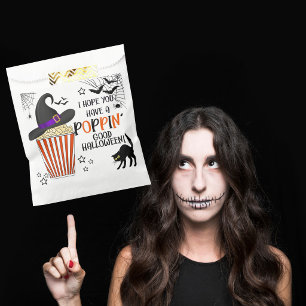 Sachets En Papier Popcorn halloween Gift Tags Favour Bags