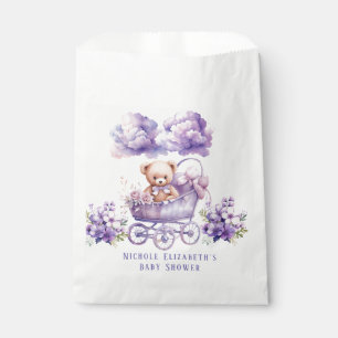 Sachets En Papier Porte adorable Teddy Bear Baby shower fille