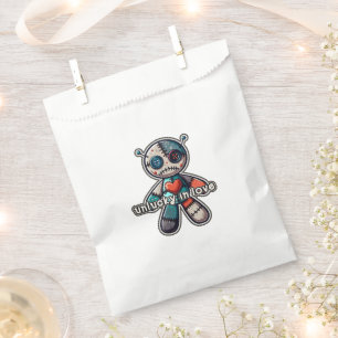 Sachets En Papier Poupée Ours VOODOO Triste MALCHANCEUX en AMOUR