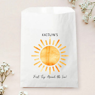 Sachets En Papier Premier Voyage Autour Du Soleil 1Er Anniversaire
