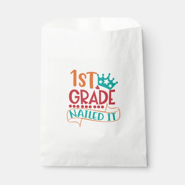 Sachets En Papier Première année Réussi, 1re année Terminé  (Devant)