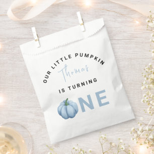Sachets En Papier Première fête d'anniversaire de Little Pumpkin