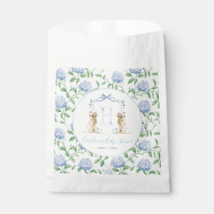 Sachets En Papier Preppy Southern Blue Boy Chien Baby shower Favoris