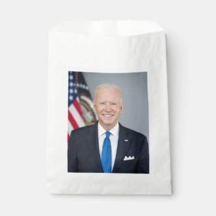 Sachets En Papier President Joe Biden White House Portrait Favor B