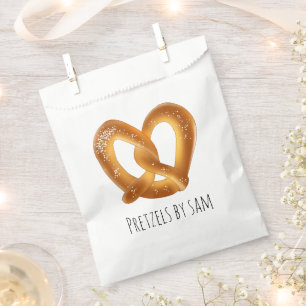 Sachets En Papier Pretzel doux au sel