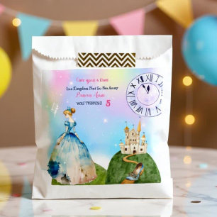 Sachets En Papier Princess Birthday Kids