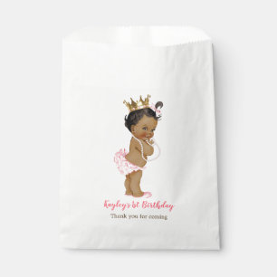 Sachets En Papier Princesse vintage ęr anniversaire d'Afro-américa