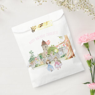 Sachets En Papier Princesses, Chevaliers & Dragons Fée Conte Anniver