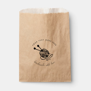 Sachets En Papier Produit Artisanal Tricot Fait Main Papier Kraft Br