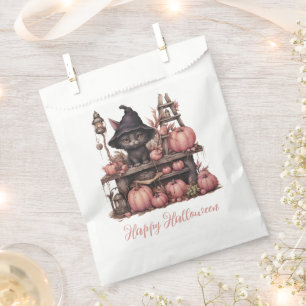 Sachets En Papier Professeur Salem Black Chat Witch Halloween heureu
