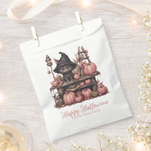 Sachets En Papier Professeur Salem Black Chat Witch Halloween heureu