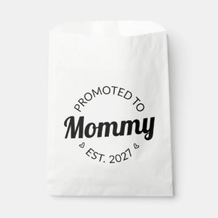 Sachets En Papier Promue Maman dès 2027 Annonce Nouvelle Maman I