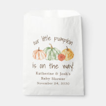 Pumpkin Gourd Autumn Baby Shower
