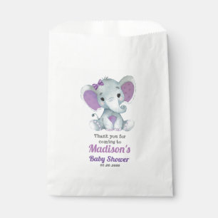 Sachets En Papier Purple Elephant Favoriser Bag, Customisez votre te