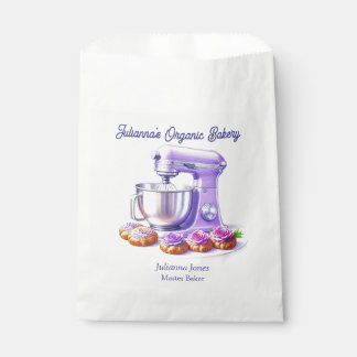 Sachets En Papier Purple Mixer Bread Bakery Pastry Chef