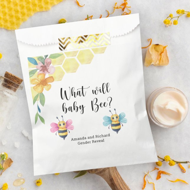 Sachets En Papier Quel sera bébé (Créateur téléchargé)