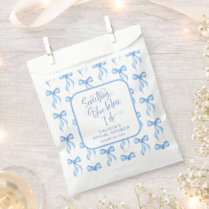 Sachets En Papier Quelque chose de bleu avant de faire Fête des mari