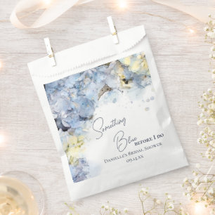 Sachets En Papier Quelque chose de bleu avant de faire Hydrangea Fêt
