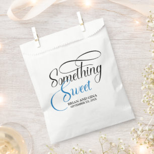 Sachets En Papier Quelque Chose de Sucré Personnalisé
