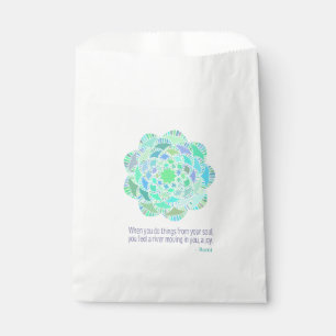 Sachets En Papier Quota de Mandala Rumi Joy