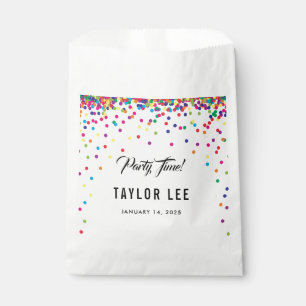 Sachets En Papier Rainbow confetti arrose le décor de fête d'anniver