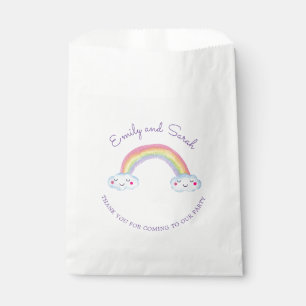 Sachets En Papier Rainbow Smiles Twins Anniversaire Fête Favoriser l