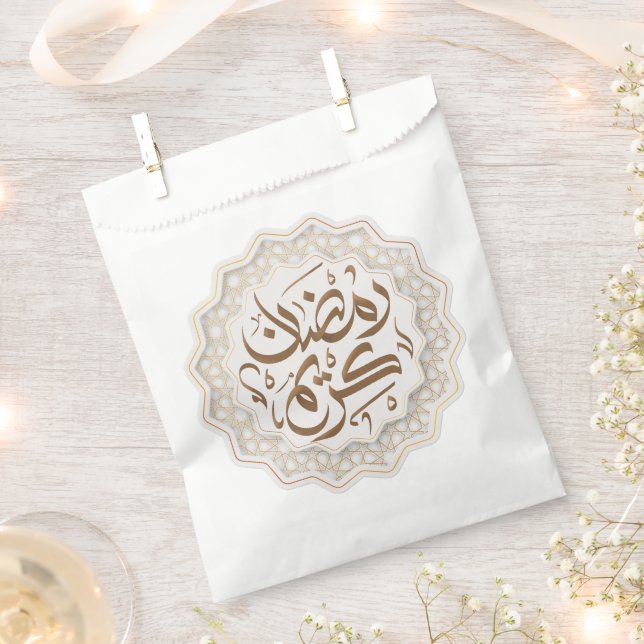Sachets En Papier ramadan kareem (Coupé)