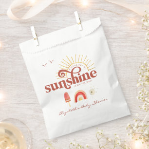 Sachets En Papier Ray of Sunshine Baby shower Boho