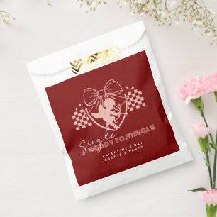 Sachets En Papier Red Cupidon Singles Saint Valentin
