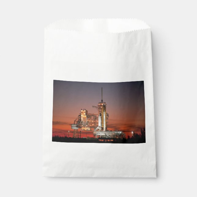 Sachets En Papier Red Sky for Space Shuttle Atlantis Launch (Devant)
