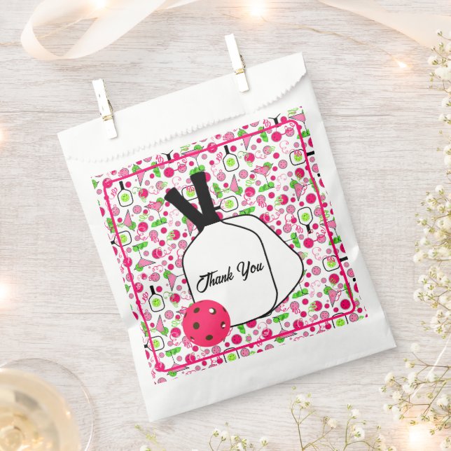 Sachets En Papier Remerciement pour Dinks & Drinks de l'enterrement  (Coupé)