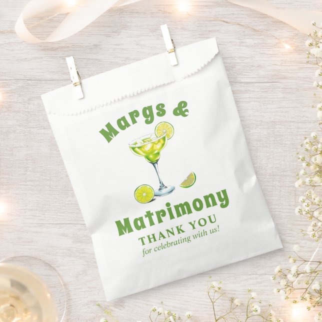 Sachets En Papier Remerciements enterrement de vie de jeune fille co (Coupé)