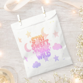 Sachets En Papier "Restez doux, pensez sauvage" - Playtivity Desi