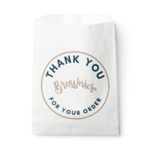 Retro Brownies merci pour votre commande