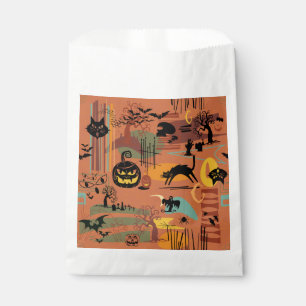 Sachets En Papier Rétro Halloween O'Rama
