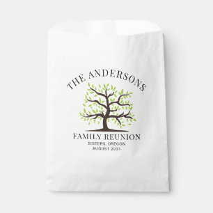 Sachets En Papier Réunion de famille personnalisée, généalogie corre