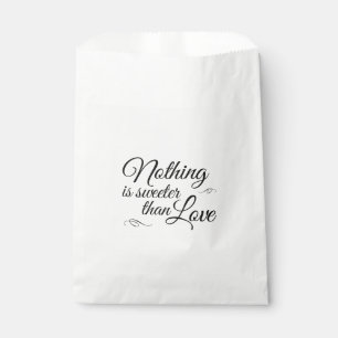 Sachets En Papier Rien N'Est Plus Doux Que L'Amour Buffet De Bonbons