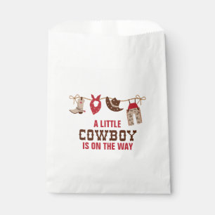 Sachets En Papier Rodeo Western Cowboy Baby shower