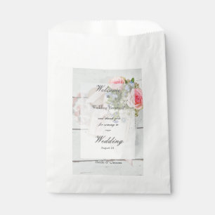 Sachets En Papier Romantique vintage fleur de printemps éditable mar
