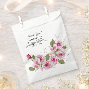 Sachets En Papier Rose et Lily Fête des mariées rose Favoriser le sa