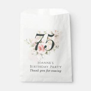 Sachets En Papier Rose Floral Bund'âge n'importe quel anniversaire f