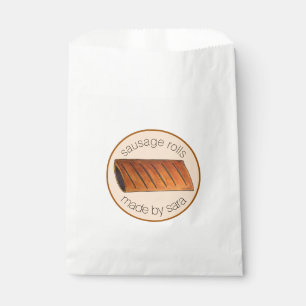 Sachets En Papier Roulés de Saucisse Faits Maison Pâtisserie Britann