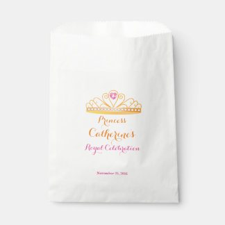 Sachets En Papier Royal Princess Celebration Favoriser le sac